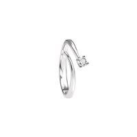 Anillo Recarlo Mujer in Oro blanco Diamante 0.10 Ct FR 007/010 - FR 007/010-07